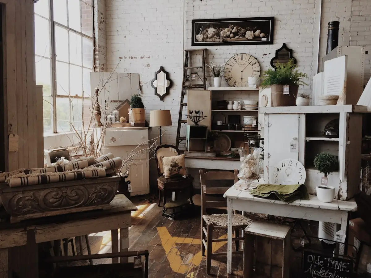 Detailed antique restoration work