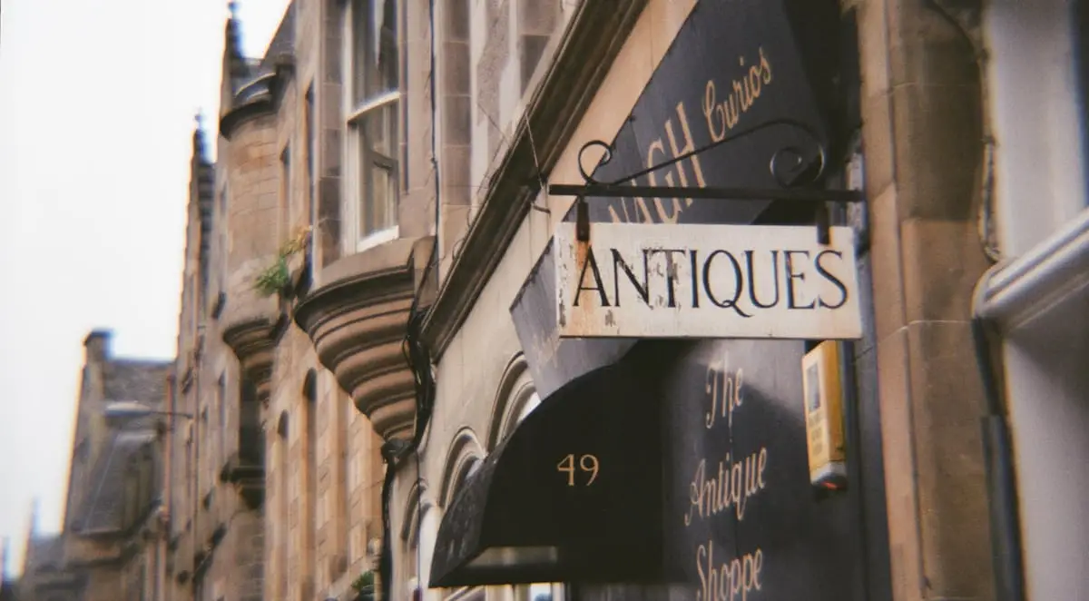 Antique furniture detail